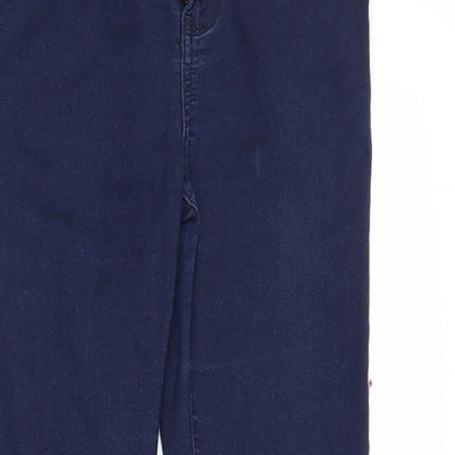 Womens UK Size 8 yesyes Regular Fit Skinny Blue Jeans