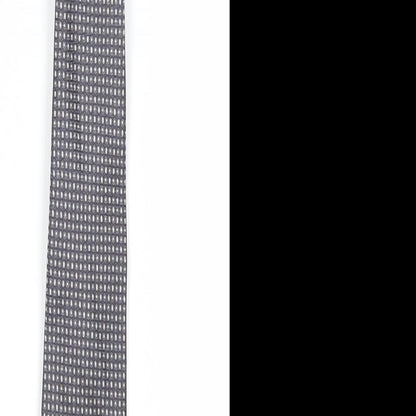 protocol Mens Grey Grenadine  Pointed Tie One Size