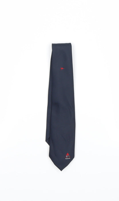 hollygeeen Mens Blue Grenadine  Pointed Tie One Size