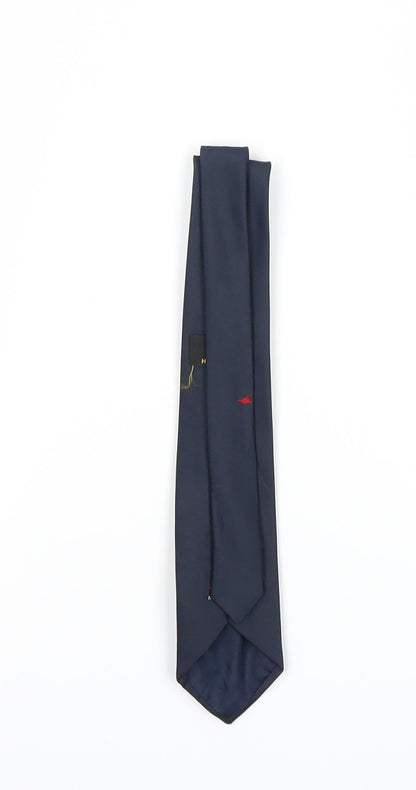 hollygeeen Mens Blue Grenadine  Pointed Tie One Size