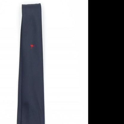 hollygeeen Mens Blue Grenadine  Pointed Tie One Size