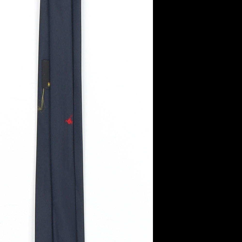 hollygeeen Mens Blue Grenadine  Pointed Tie One Size