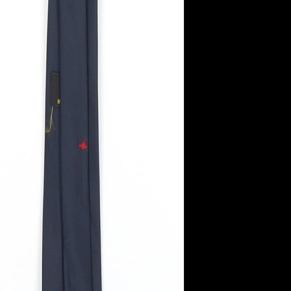 hollygeeen Mens Blue Grenadine  Pointed Tie One Size