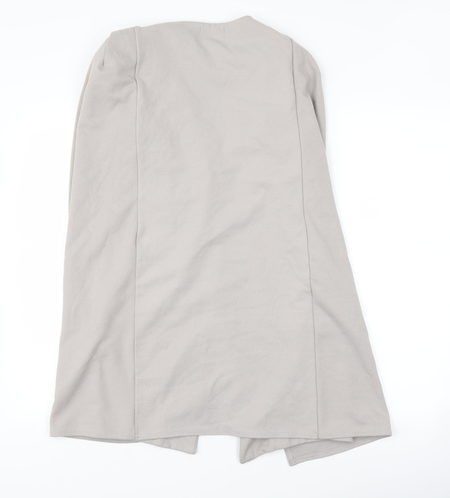 Boohoo Womens Grey   Jacket Coatigan Size 12