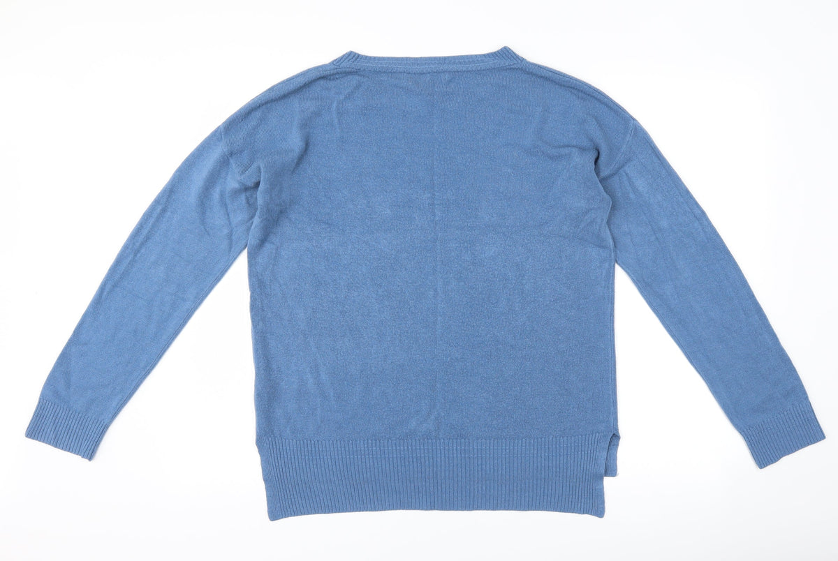 Next Womens Blue   Pullover Jumper Size M