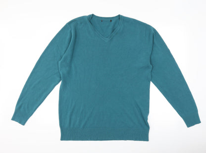 George Mens Blue   Pullover Jumper Size L