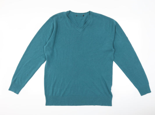 George Mens Blue   Pullover Jumper Size L