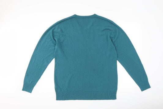 George Mens Blue   Pullover Jumper Size L