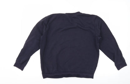 George Boys Blue   Pullover Sweatshirt Size 11-12 Years