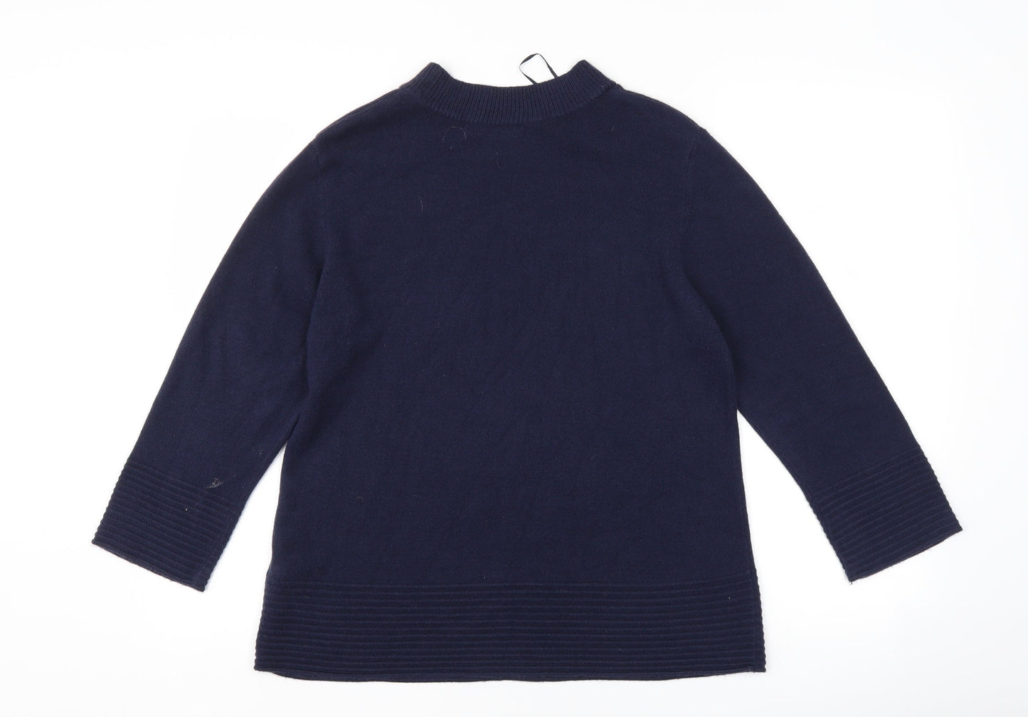 Per Una Womens Blue   Pullover Jumper Size 14