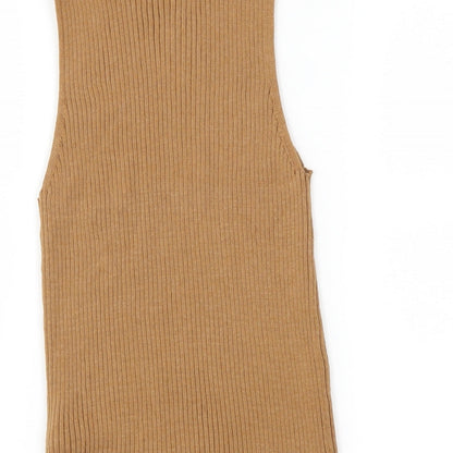 Primark Womens Brown   Basic T-Shirt Size L