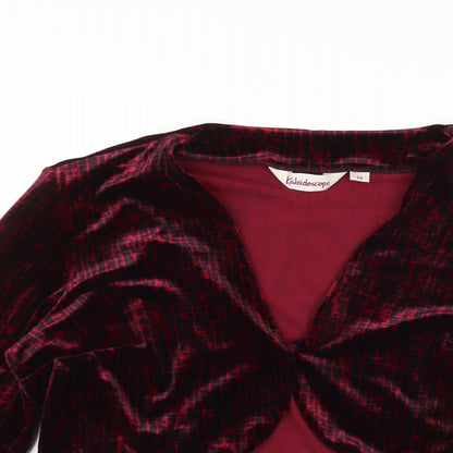 Kaleidoscope Womens Pink Check  Jacket  Size 14