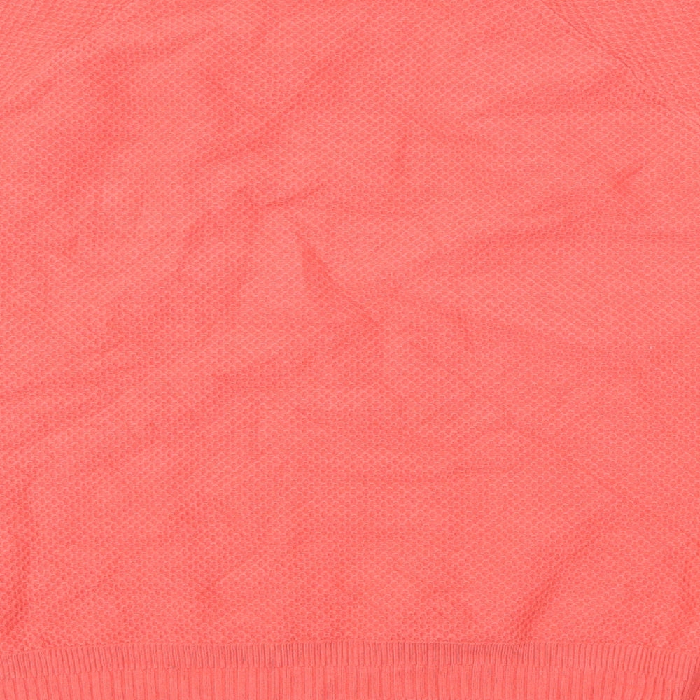 Womens UK Size 18 Marks and Spencer Pink Basic T-Shirt