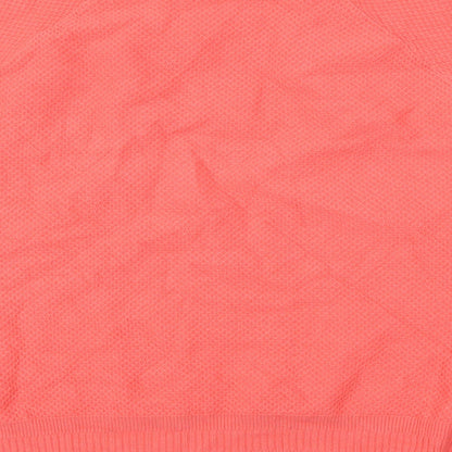 Womens UK Size 18 Marks and Spencer Pink Basic T-Shirt
