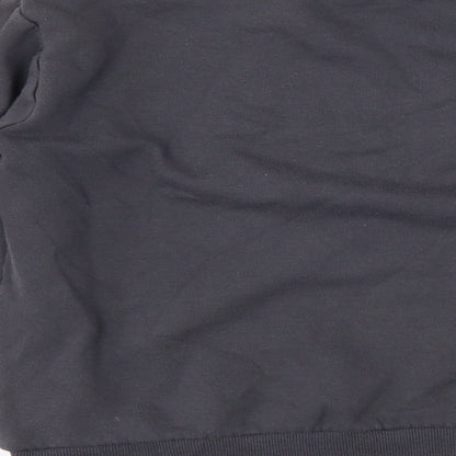 New Look Girls Grey   Pullover Sweatshirt Size 10-11 Years  - slogan