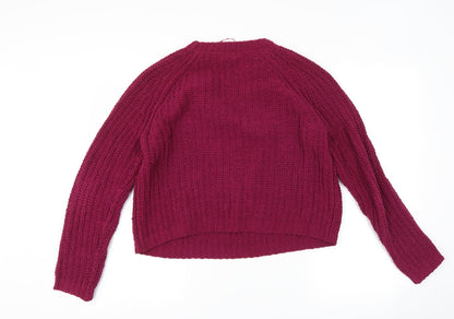 F&F Womens Purple   Pullover Jumper Size 10