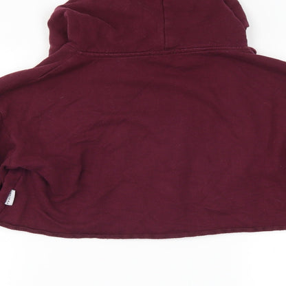 Capital London Womens Purple   Pullover Hoodie Size M  - london cropped