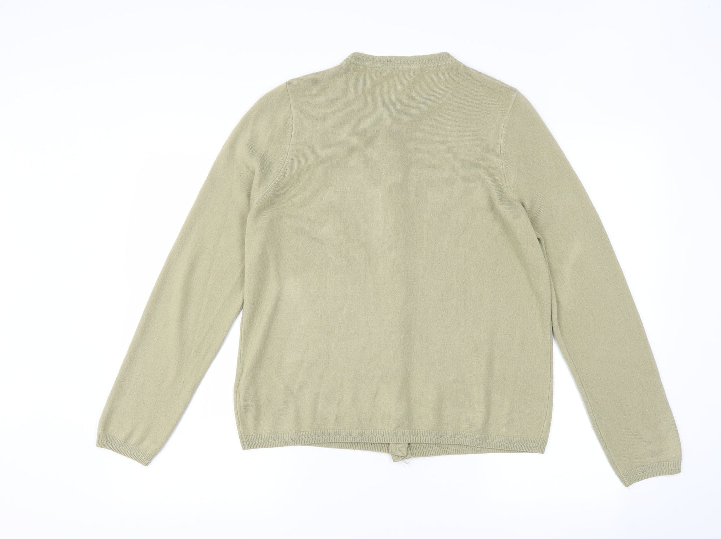 Marks and Spencer Womens Brown   Cardigan Jumper Size 14