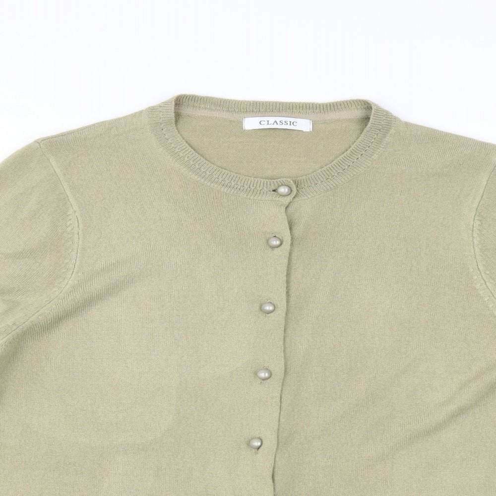 Marks and Spencer Womens Brown   Cardigan Jumper Size 14