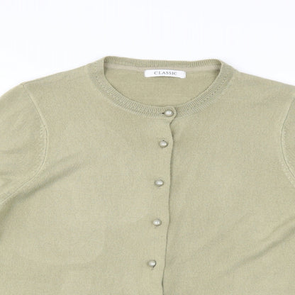 Marks and Spencer Womens Brown   Cardigan Jumper Size 14