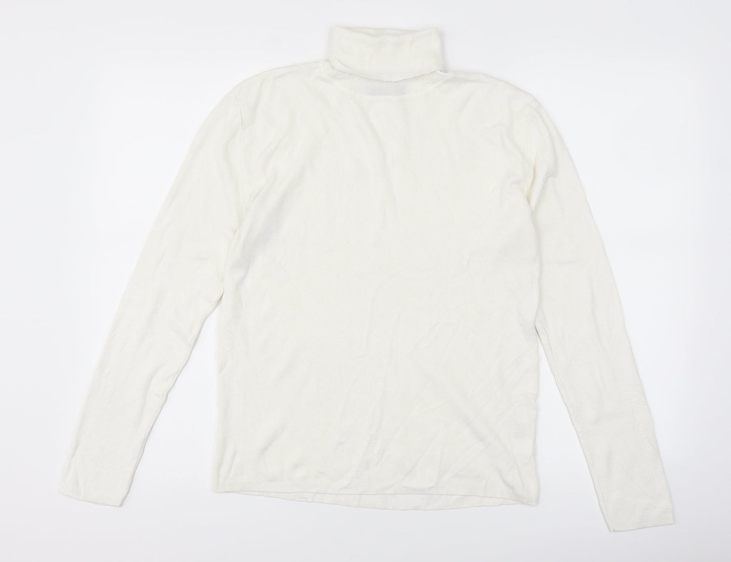 Primark Womens White   Pullover Jumper Size 18