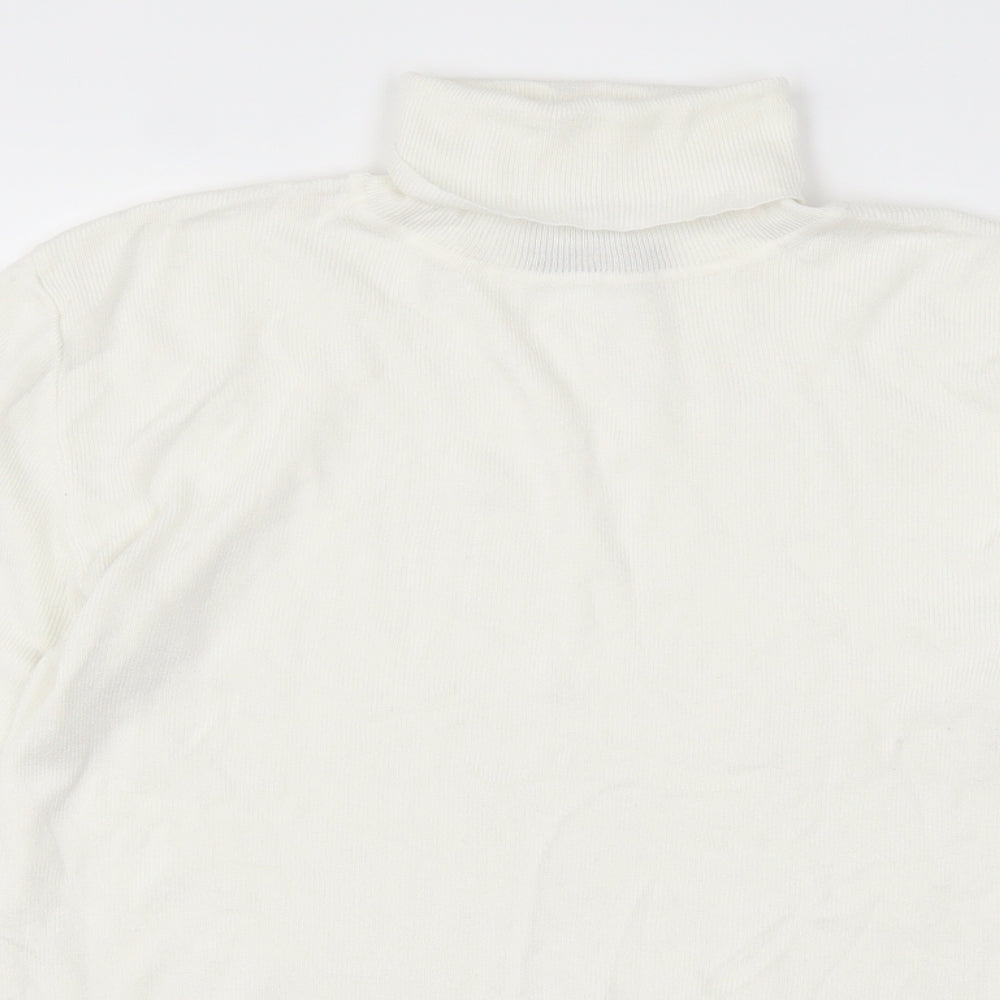 Primark Womens White   Pullover Jumper Size 18