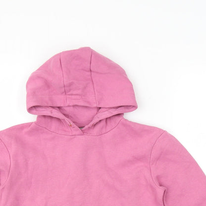 Matalan Girls Pink   Pullover Hoodie Size 8 Years