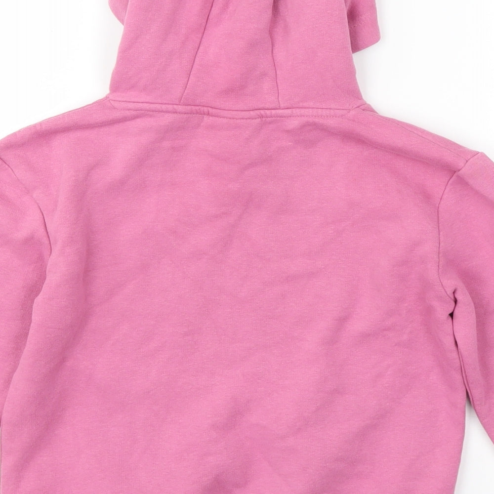 Matalan Girls Pink   Pullover Hoodie Size 8 Years