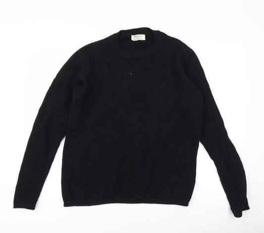 Primark Mens Black   Pullover Jumper Size M