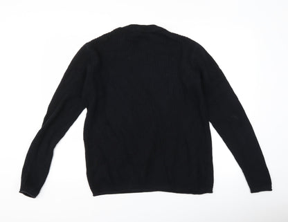 Primark Mens Black   Pullover Jumper Size M