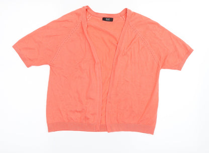 F&F Womens Pink   Cardigan Jumper Size 10