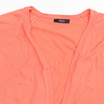 F&F Womens Pink   Cardigan Jumper Size 10