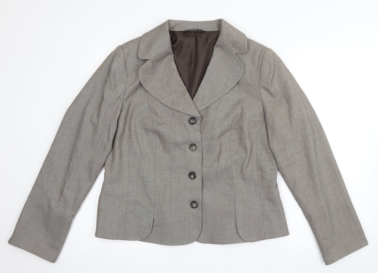 Bonmarché Womens Brown   Jacket Suit Jacket Size 16