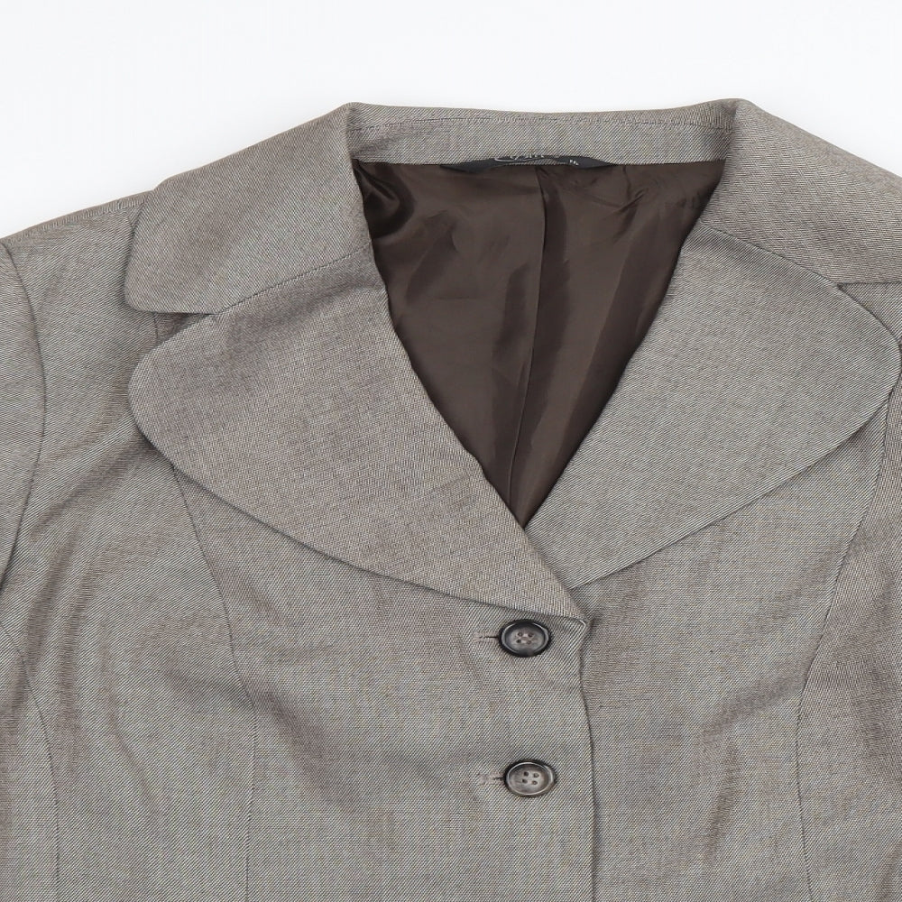 Bonmarché Womens Brown   Jacket Suit Jacket Size 16