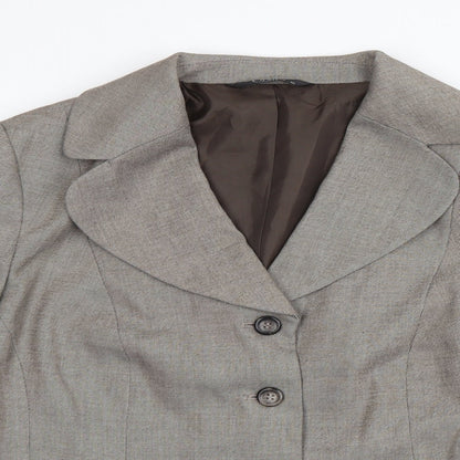 Bonmarché Womens Brown   Jacket Suit Jacket Size 16