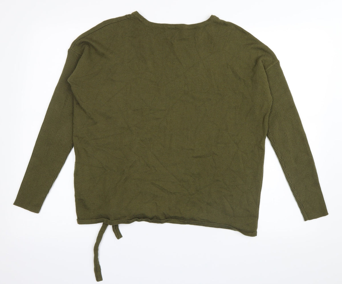 Tu Womens Green   Pullover Jumper Size 14