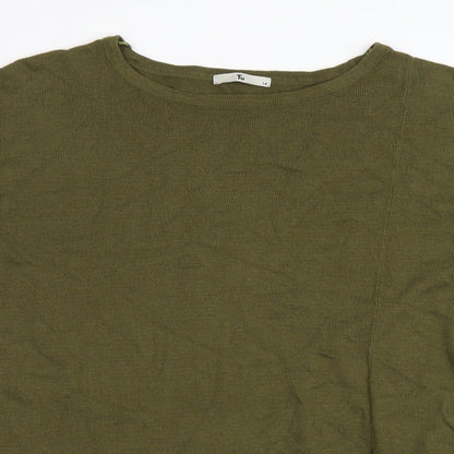 Tu Womens Green   Pullover Jumper Size 14