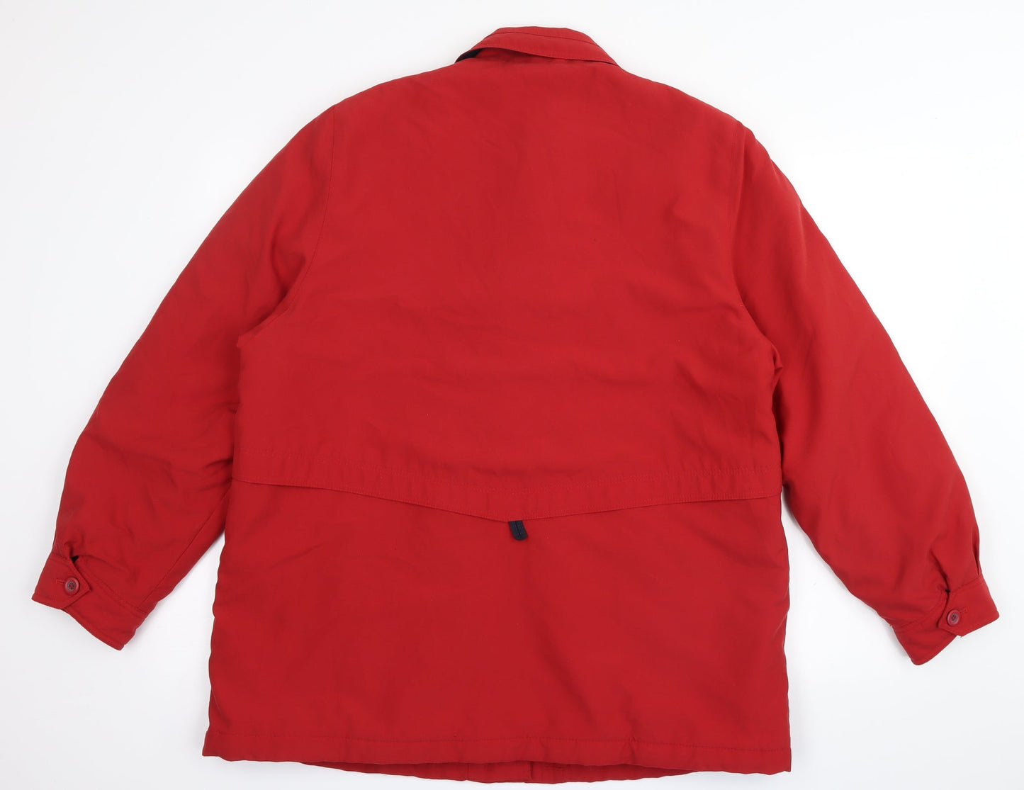 Womens UK Size 12 Preworn Red Overcoat