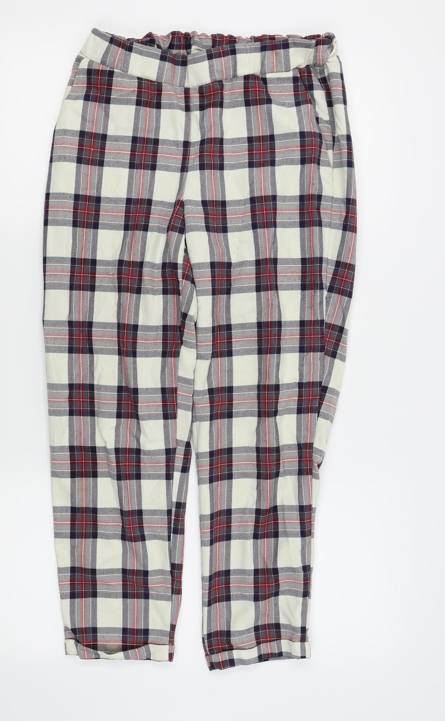 Womens UK Size 10 Primark Regular Fit  Multicoloured Trousers