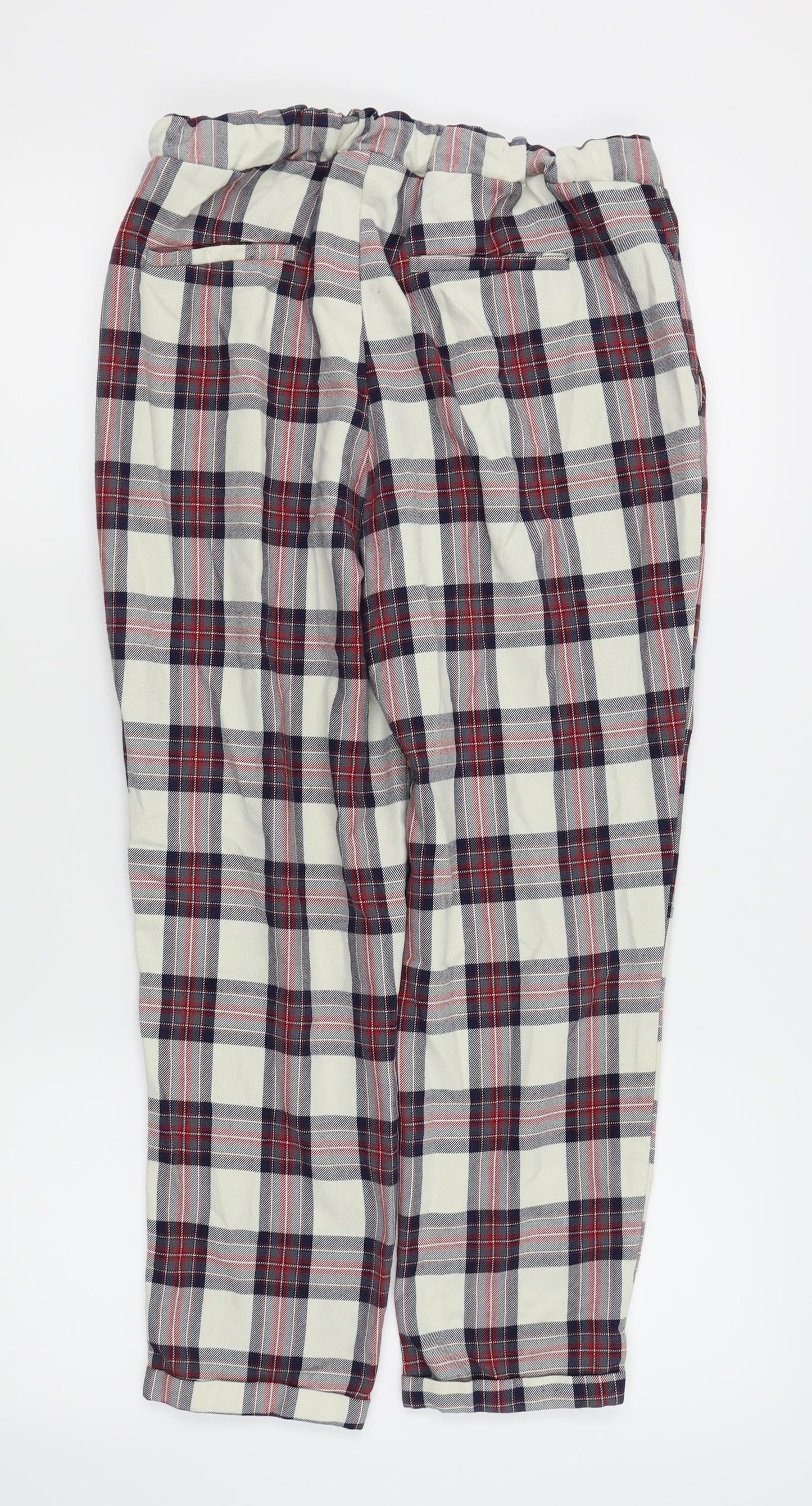 Womens UK Size 10 Primark Regular Fit  Multicoloured Trousers