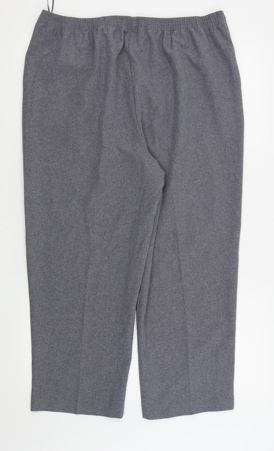 Bonmarche  Womens Grey   Trousers  Size 18 L23 in