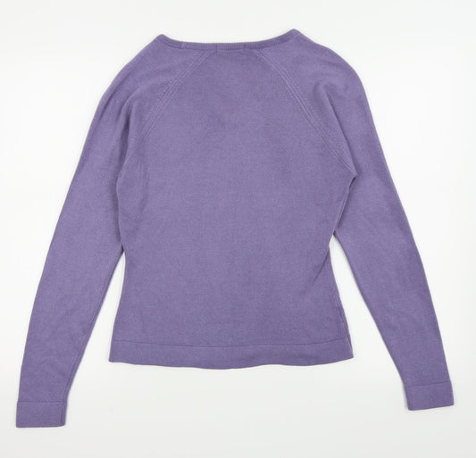 Asda George Womens Purple   Pullover Jumper Size 10