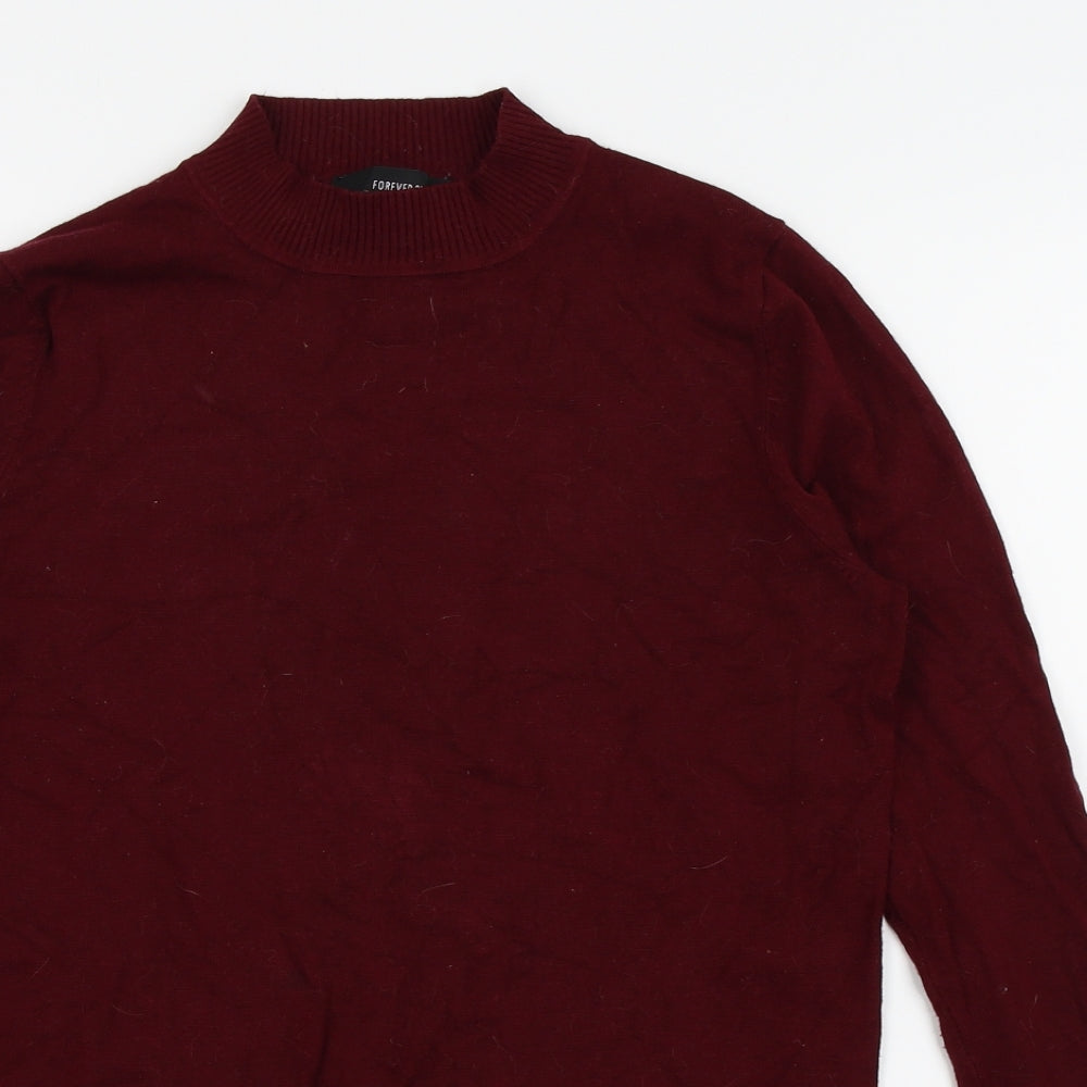 FOREVER 21 Womens Red   Pullover Jumper Size M