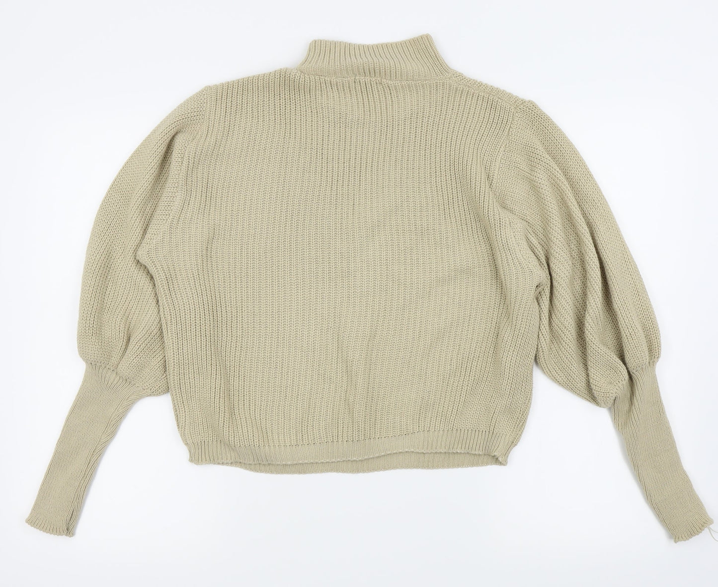Stylewise Womens Beige   Pullover Jumper Size M