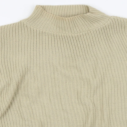 Stylewise Womens Beige   Pullover Jumper Size M
