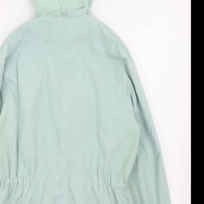 Elegant Womens Blue   Overcoat Coat Size 16