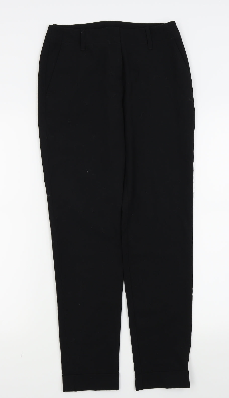 TU Womens Black   Trousers  Size 8 L26 in