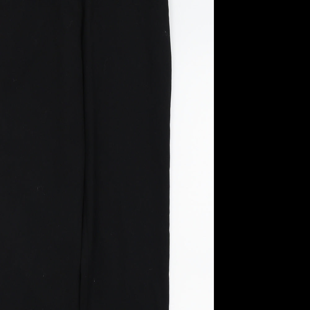 TU Womens Black   Trousers  Size 8 L26 in