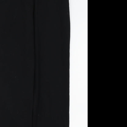 TU Womens Black   Trousers  Size 8 L26 in