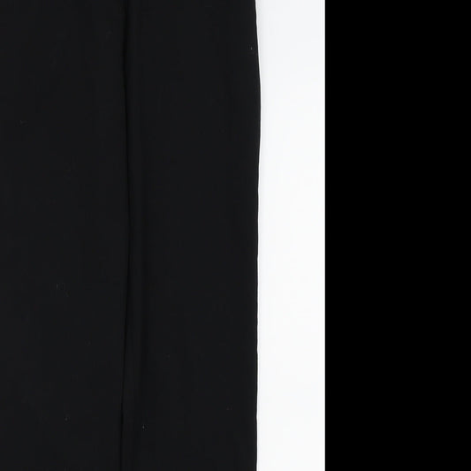 TU Womens Black   Trousers  Size 8 L26 in